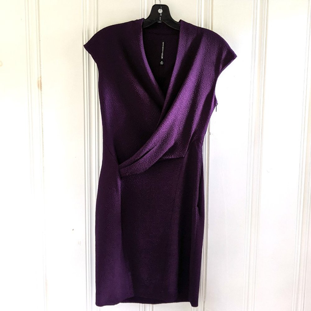 NEW W188 by Walter Baker Purple Dress